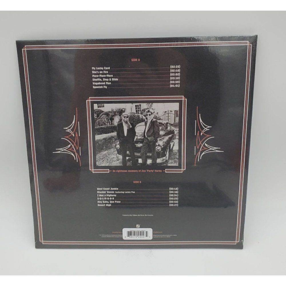 Billy Gibbons Signed Hardware Vinyl Album Cover + Sealed Record ZZ TOP JSA COA - Picture 7 of 12